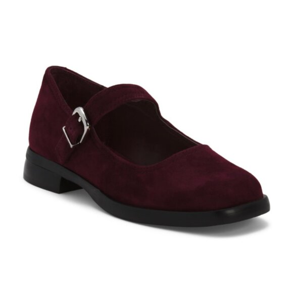 STEVE MADDEN Suede Delancy Mary Jane Loafers - Picture 1 of 3